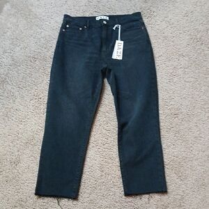 Daze High Rise Skinny Straight Jeans 30.0